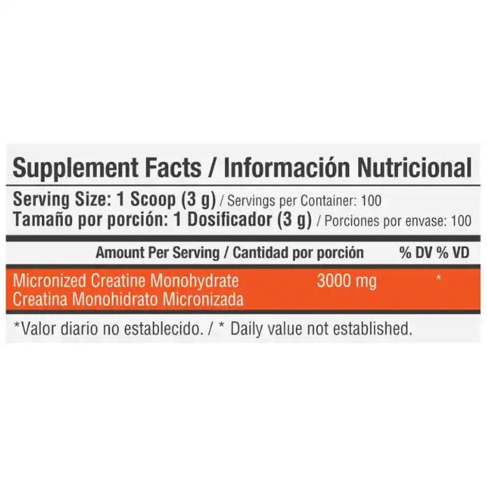 Creatine Monohydrate 100 serv