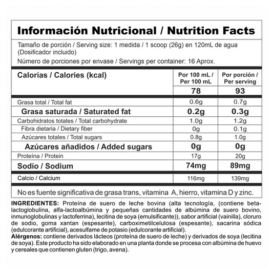 BI-PRO CLASSIC (Nutramerican Pharma) 0.9 LB