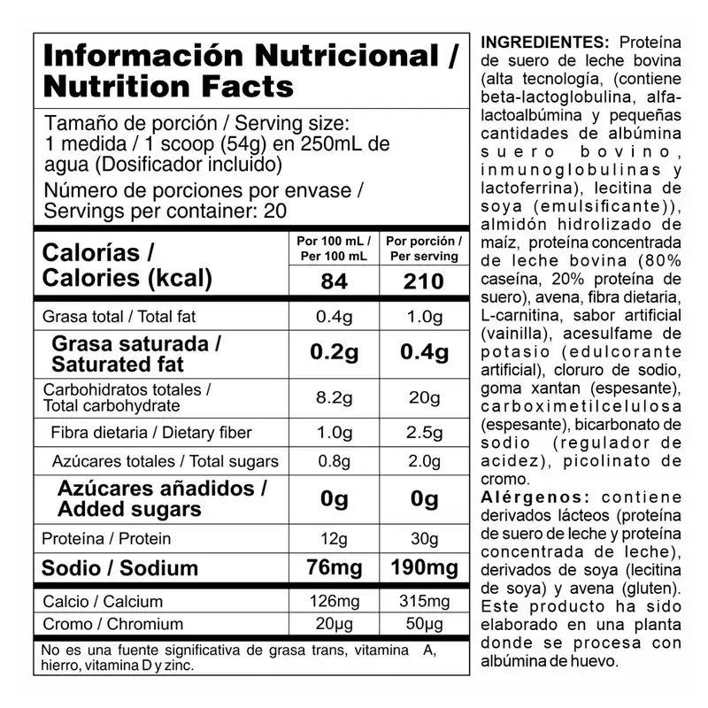 BI-PRO RIPPED (Nutramerican Pharma)